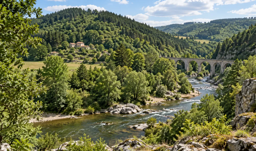 Le Chapeauroux : source, parcours, pêche et découverte de cette rivière de Lozère