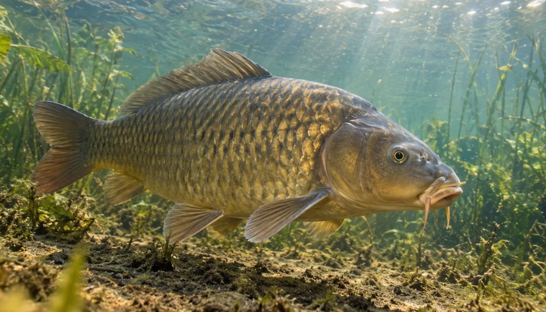 Carpe commune (Cyprinus carpio) : taille, habitat, alimentation et reproduction