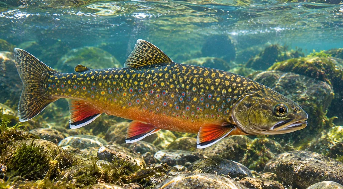 Saumon de fontaine (omble de fontaine) : taille, habitat, alimentation et pêche